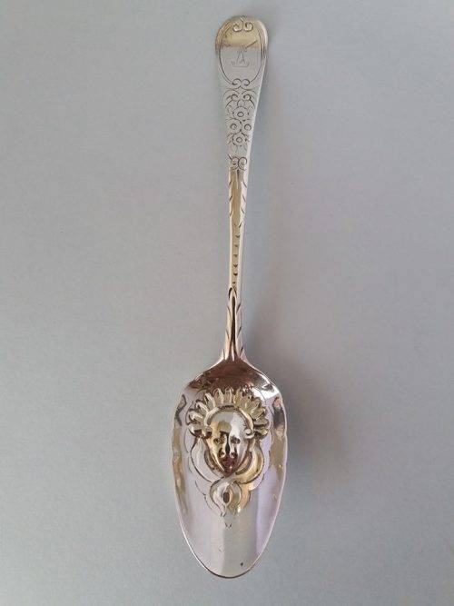 Antique George III berry spoon