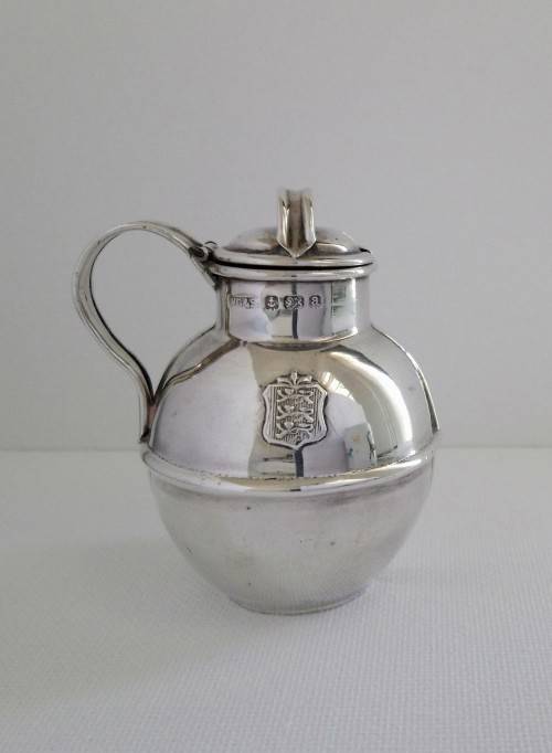 Sterling silver Guernsey milk can