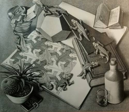 MC Escher - Reptiles