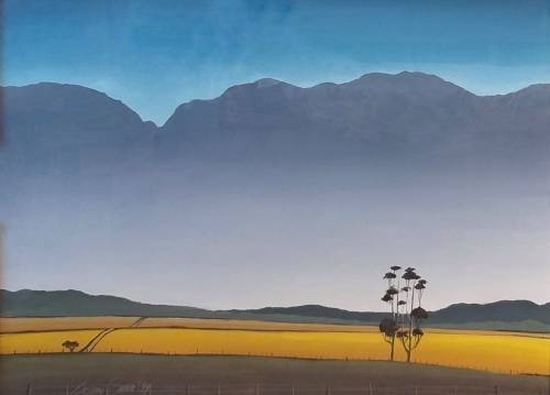 Johan Smith landscape painting
