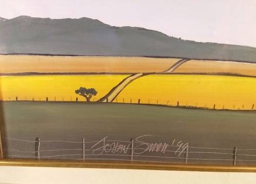 Johan Smith landscape painting