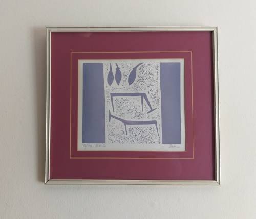 Walter Battiss silkscreen