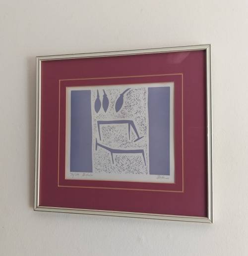 Walter Battiss silkscreen