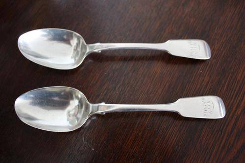 Hallmark silver Elizabeth Eaton Tablespoons 1850
