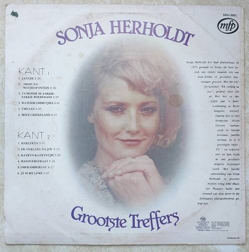 SONJA HERHOLDT - GROOTSTE TREFFERS