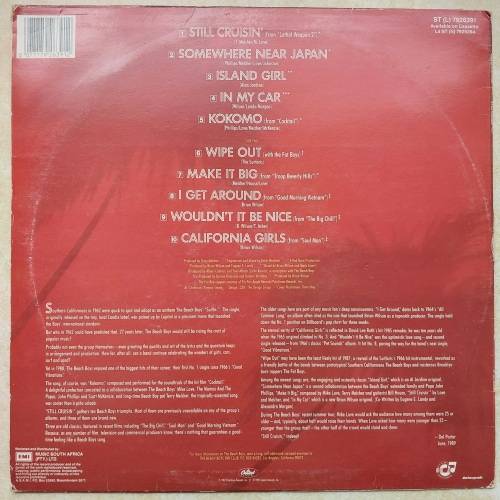 THE BEACH BOYS - STILL CRUISIN'