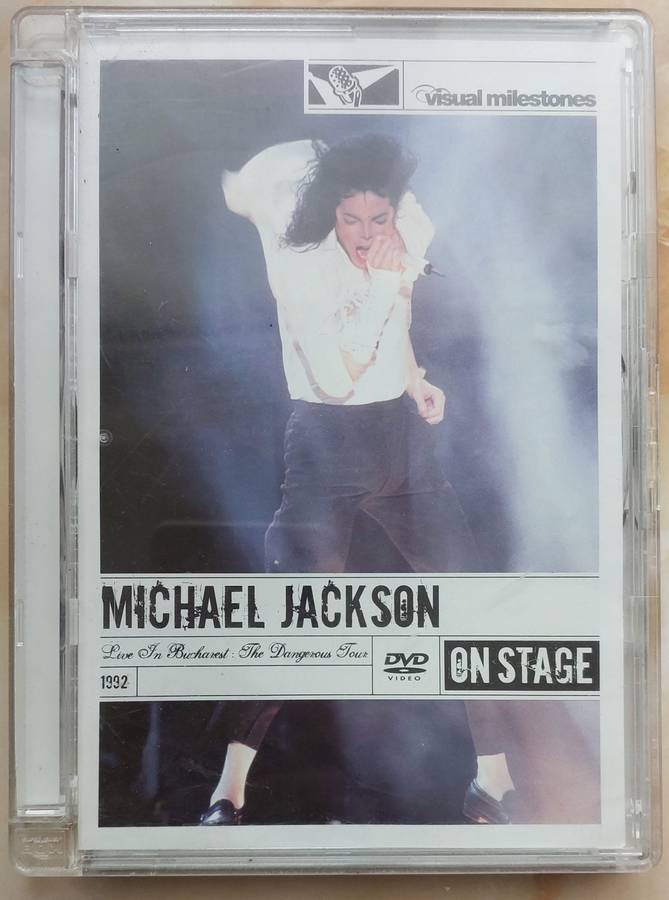 MICHAEL JACKSON ON STAGE - LIVE IN BUCHAREST (DVD)