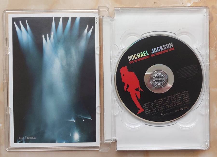 MICHAEL JACKSON ON STAGE - LIVE IN BUCHAREST (DVD)