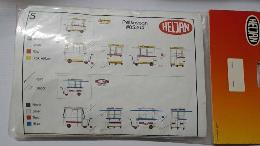 Model Trains HO 1 x Food Trailer