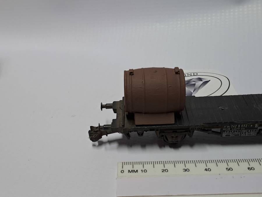 Model Trains HO 1 x Barrels Big Wine