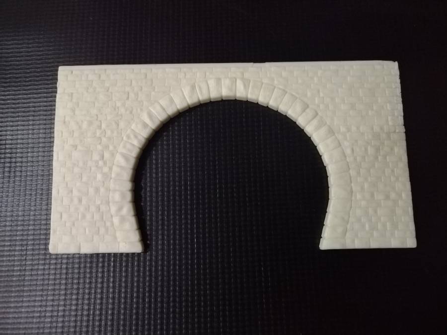 Model Trains HO - Tunnel Port Double - 198mm x 3mm x 107mm