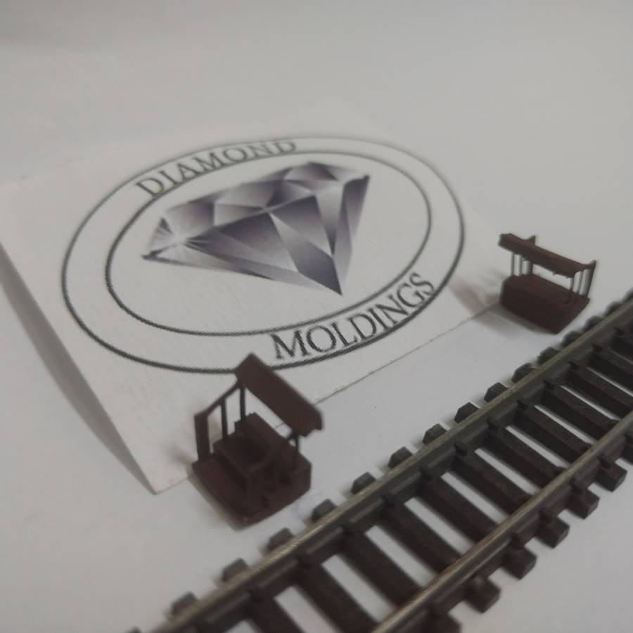 Model Trains N-Scale - Platform "Pulpit" (2 pack)