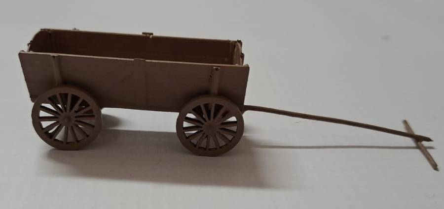 Model Trains 1:87 HO Wagon.