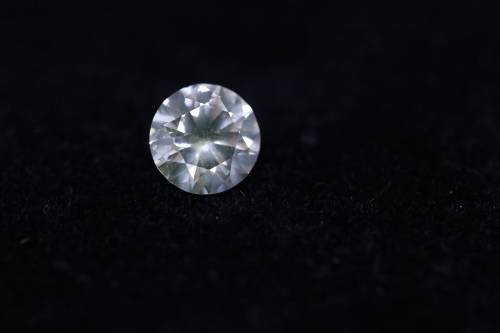 Certified  0.52CtsRound Brilliant Natural Diamond  SI1