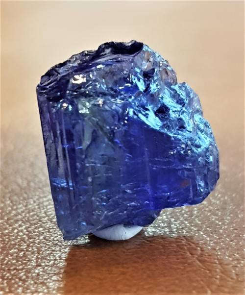 49.30cts TANZANITE UNTREATED ROUGH 100% NATURAL VIOLET BLUE AA++ GEMSTONE
