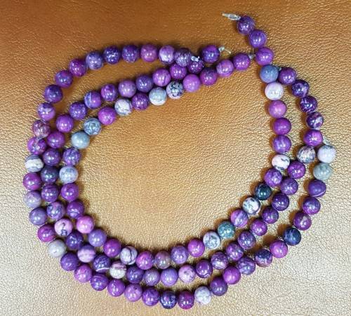 Natural Purple Sugilite 6 x  Round Shape AAA Natural 10mm Loose Beads
