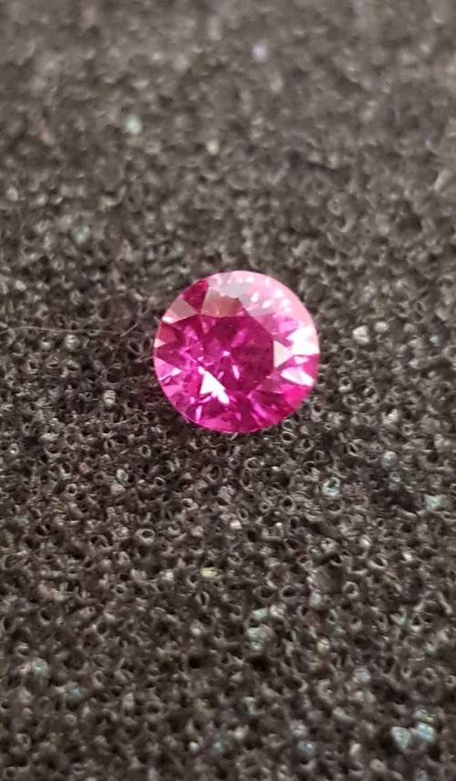 Certified**HOT**Pink Mahenge Spinel 1.19Ct. Ravishing Color & Full Sparkling!
