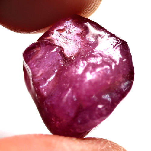 25.04 Ct. Rough Ruby Natural Reddish Pink