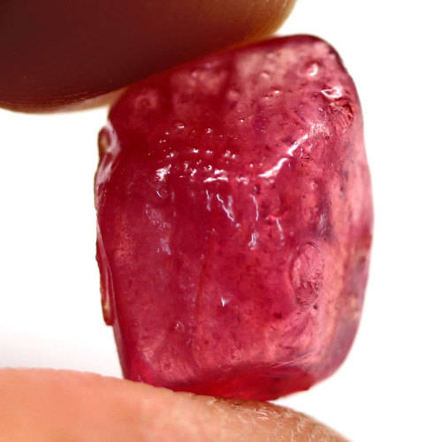 11.72 Ct. Rough Ruby Natural Reddish Pink
