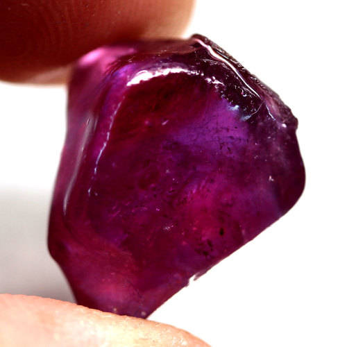 28.02 Ct. Rough Ruby Natural Purple Red Breathtaking Madagascar