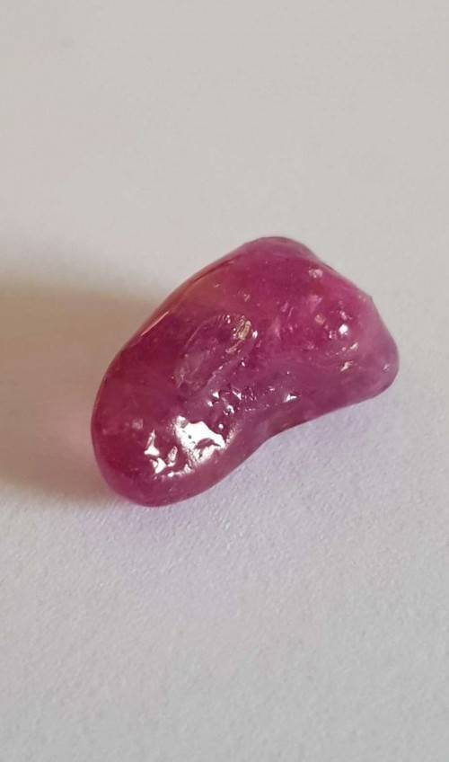 13.96Ct. Rough Ruby Natural Red  Mozambique