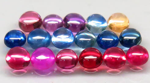 0.10Ct.  Sapphire Cab.2.3mm Fancy Color