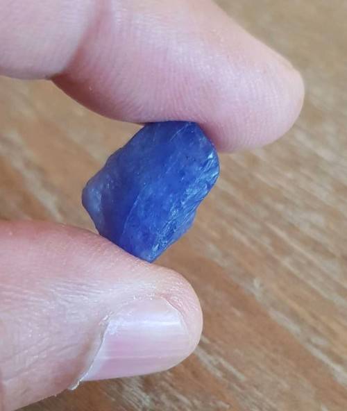 Tanzanite Rough 16.90ct  Purplish Blue 100% Natural