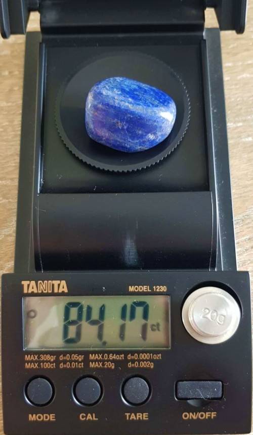LAPIS LAZULI 84.17Cts ROUGH GEMSTONES NATURAL**AFGAN**