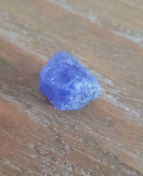 Tanzanite Rough 18.77ct  Purplish Blue 100% Natural