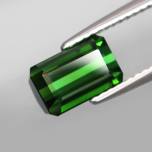 2.26Ct.Green Tourmaline Mozambique Perfect Shape Ravishing Color Natural