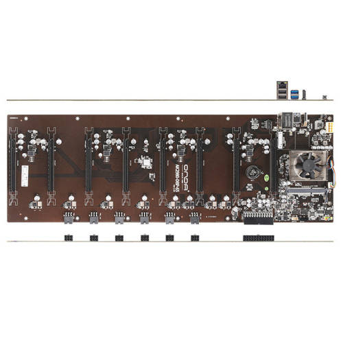 Crypto Miner Motherboard Onda AK2980 G16 D8P 65MM ETH BTC LTC XMR Mining Rig MB For GTX3060