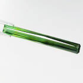 1.49Ct. Tourmaline Natural Scissor Cut  Bi Color Green Attractive! Nigeria
