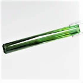 1.49Ct. Tourmaline Natural Scissor Cut  Bi Color Green Attractive! Nigeria