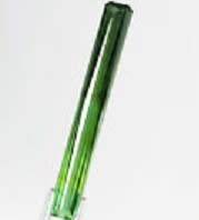 1.49Ct. Tourmaline Natural Scissor Cut  Bi Color Green Attractive! Nigeria
