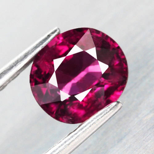 1.23Ct.  Tourmaline Oval **Top Hot** Pink RAVISHING Untreated Natural