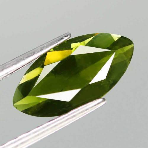 1.24Ct.  Green Tourmaline Marquise Cut Untreated Natural