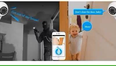 KERUI 720P 1080P HD Wifi Wireless Home Security IP Camera Security Network CCTV Surveillance Camera