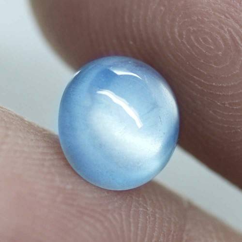 2.35Ct. Aquamarine Oval Natural Ocean Blue Cabochon  Gem