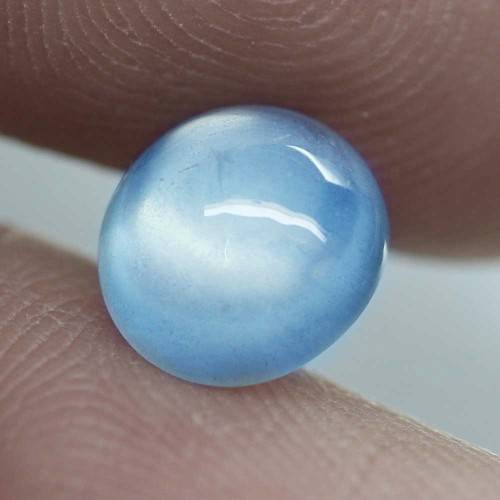 2.35Ct. Aquamarine Oval Natural Ocean Blue Cabochon  Gem