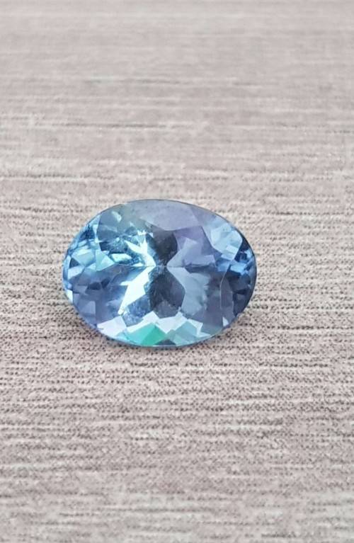 1.375Ct. Tanzanite Oval  Bluish Violet Very Good Colour! Natural