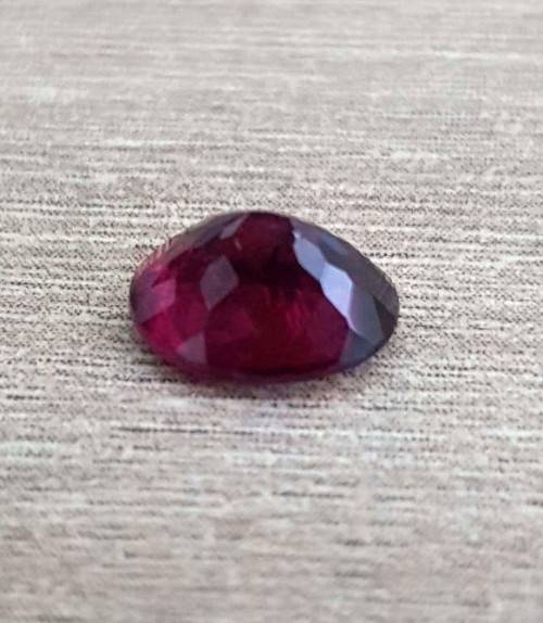 1.30Ct. Tourmaline Rubellite  Oval Natural  Precious Gem