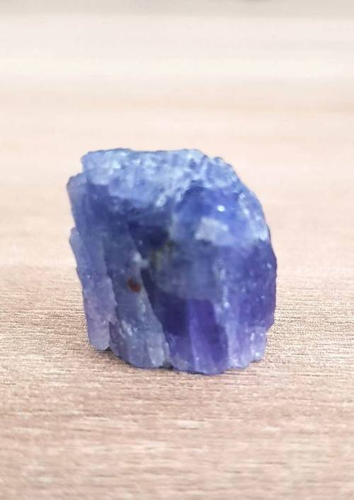 TANZANITE 16.70Cts. NATURAL VIOLET BLUE SPECIMEN ROUGH