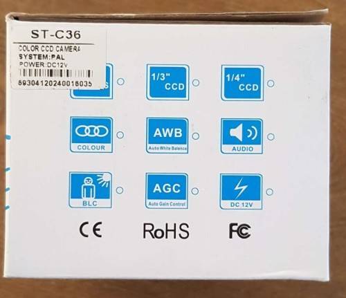 Pinhole Camera 450TVL ST-C36 Colour CCD