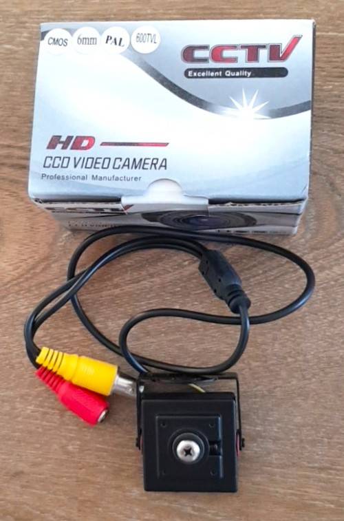 Pinhole Camera 600TVL 6mm Colour