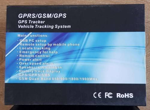 VEHICLE REAL-TIME 3G TRACKING DEVICE GPS/GSM/GPRS TRACKER