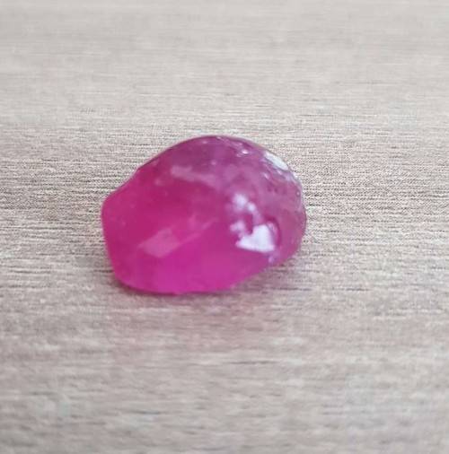 10.05Ct. Rough Ruby Natural Top Purplish Red Madagascar