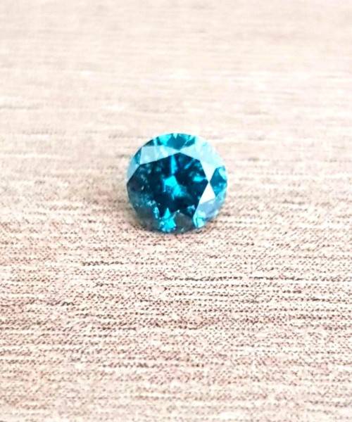 0.31Cts Diamond Fancy Blue Natural Loose