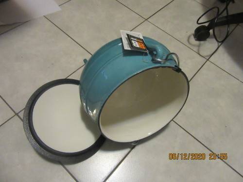 POTJIE N0 3 ENAMEL COATING 26CM BUSHBABY