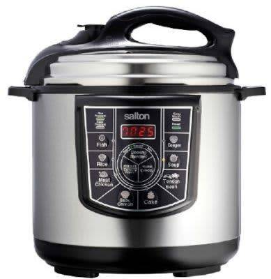 Late entrry  BRAND NEWV  SALTON PRESSURE COOKER 6 LITRES