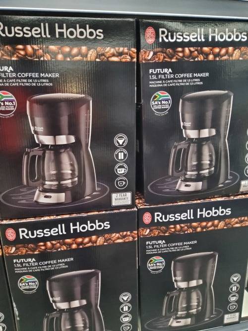 RUSSELL HOBBS COFFEE MAKER  1.5 LITRES